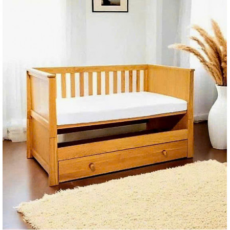 Oak Baby : Nôi + Giường Cũi - Đa Chức Năng 